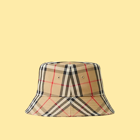 Burberry Vintage Check Bucket Hat - Archive Beige