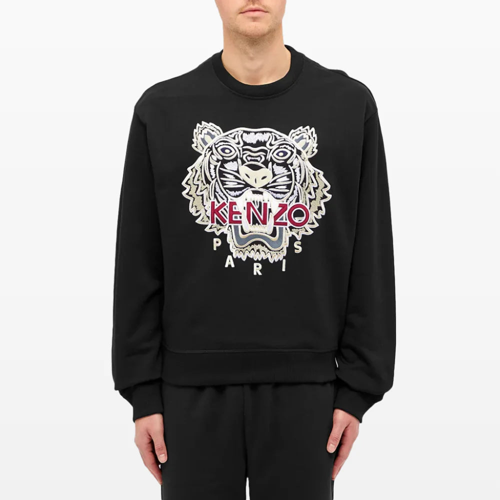 Kenzo Tiger Sweatshirt - Gold/Red