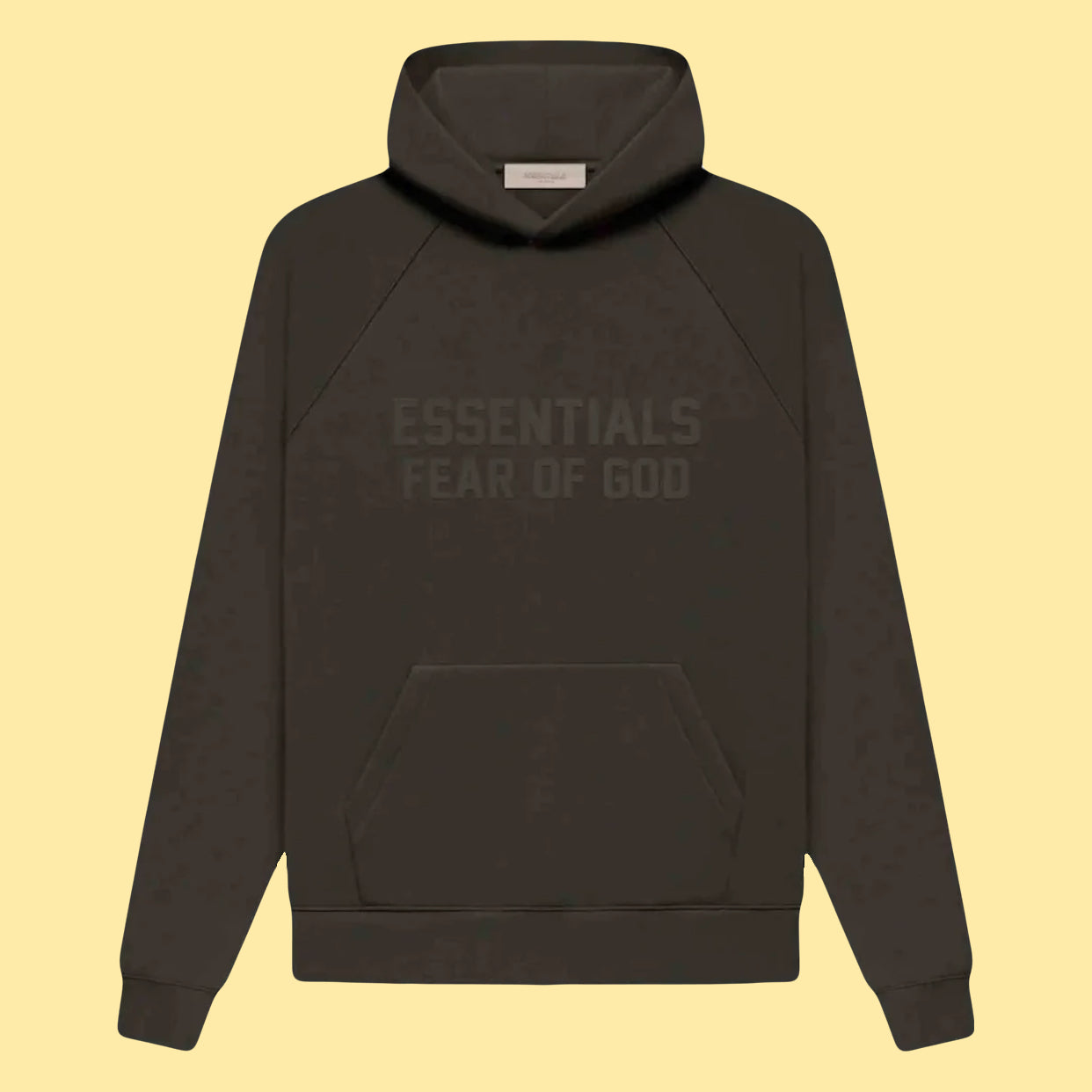 Essentials FW23 Hoodie - Off Black