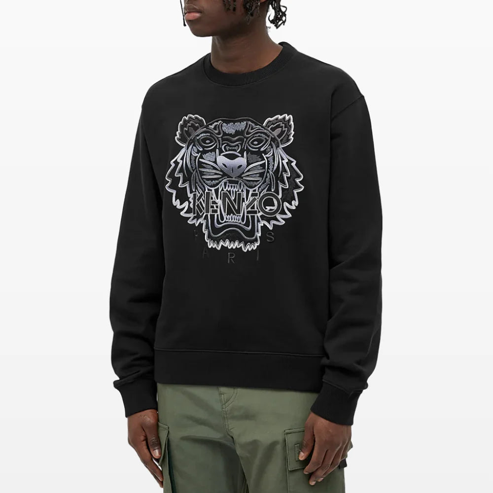 Kenzo Tiger Sweatshirt - Black/Gradient