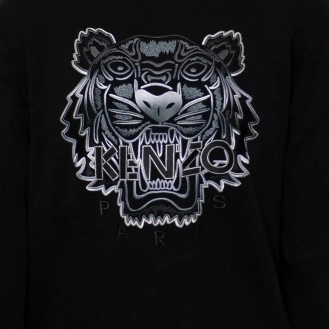 Kenzo Tiger Sweatshirt - Black/Gradient