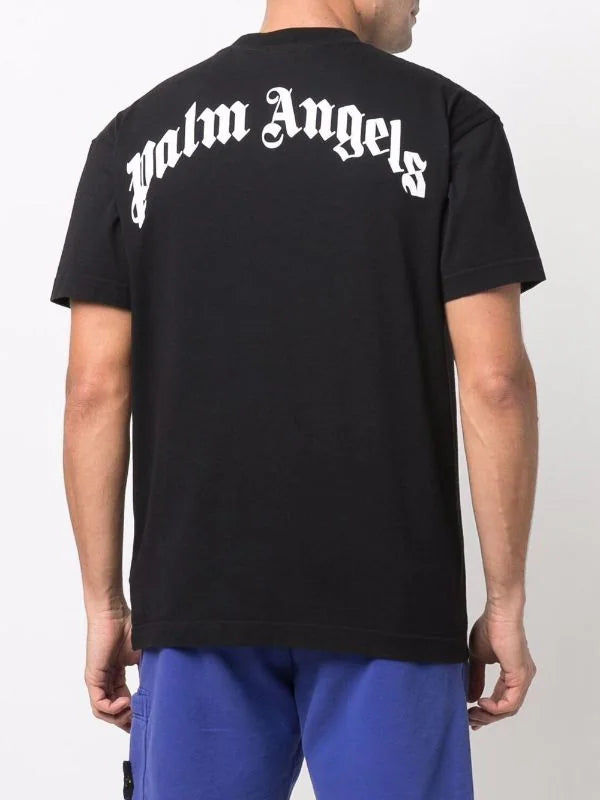 Palm Angels Bear Print T-Shirt - Black