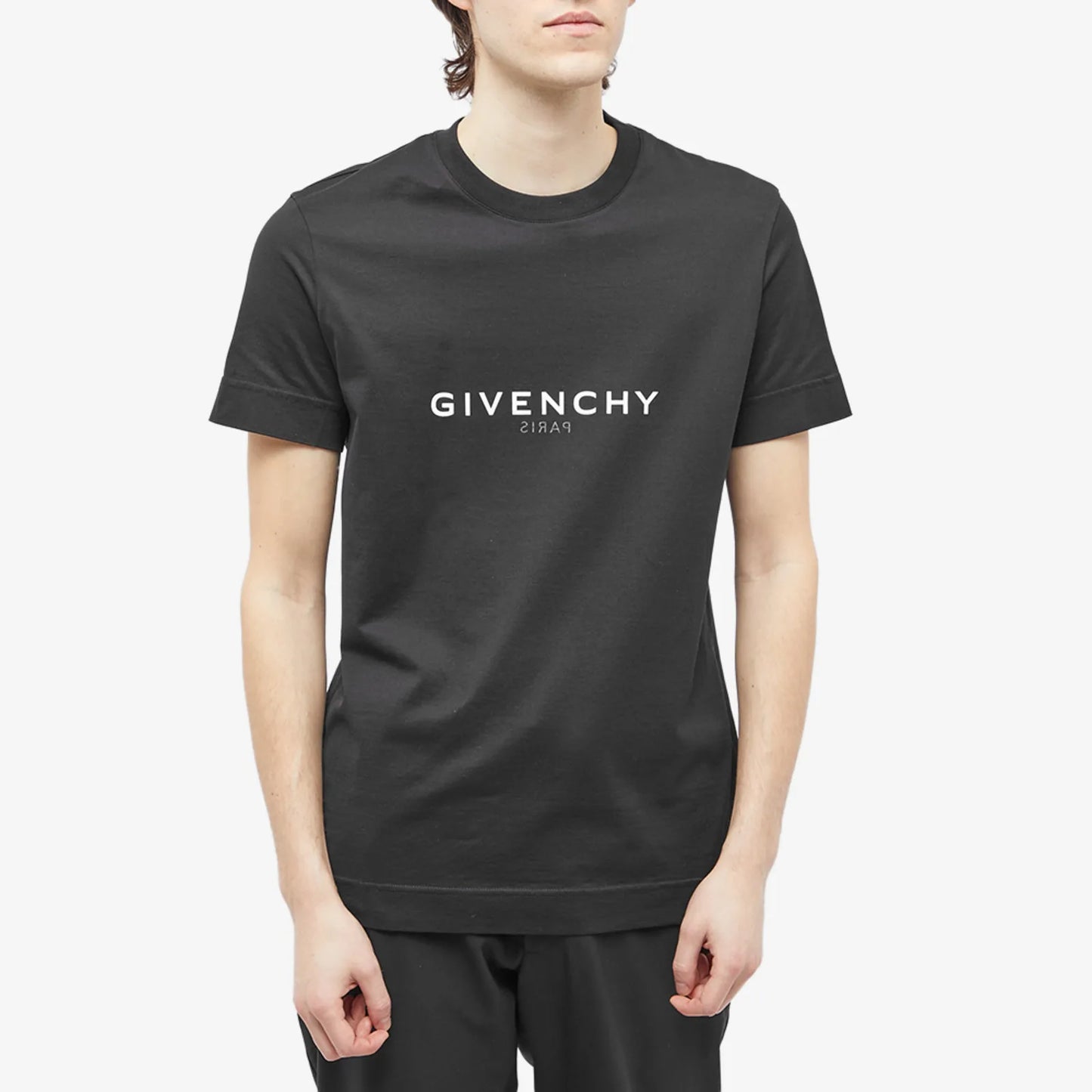 Givenchy Reverse Logo T-Shirt Black