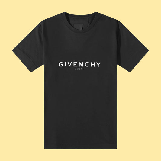 Givenchy Reverse Logo T-Shirt Black