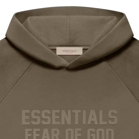 Essentials FW22 Hoodie - Wood