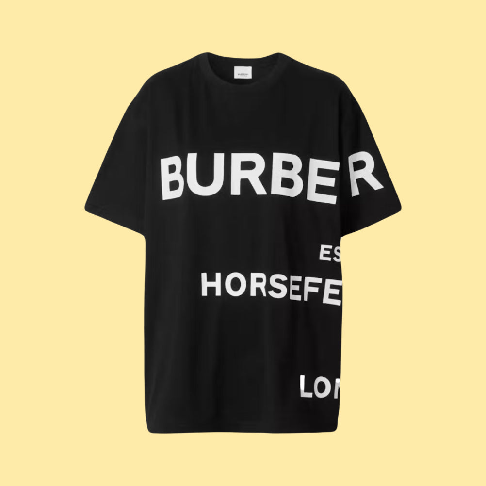 Burberry Horseferry Print T-Shirt - Black