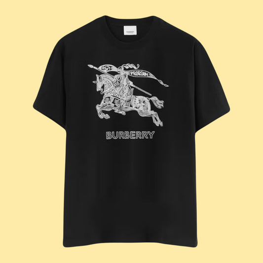 Burberry Prorsum Embroidered T-Shirt - Black