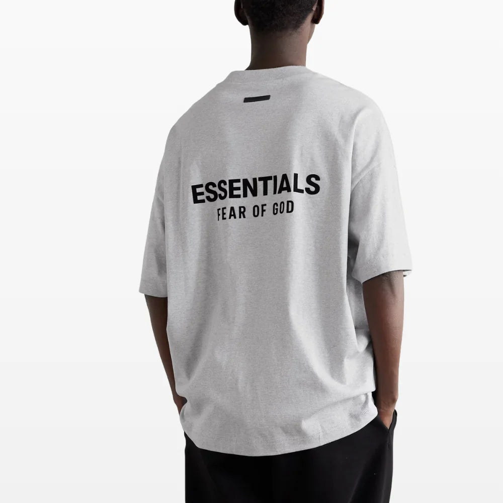 Essentials T-Shirt FW24 - Light Heather Grey