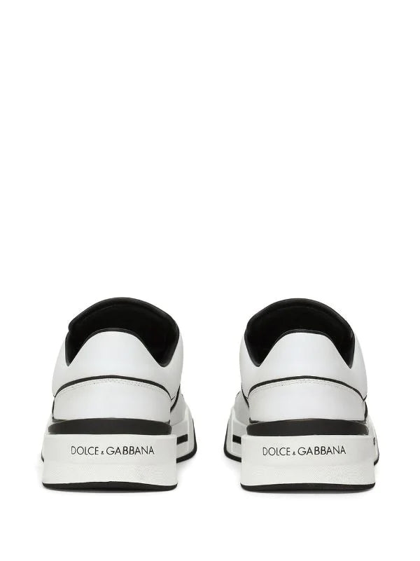 Dolce and Gabbana New Roma Leather Sneakers