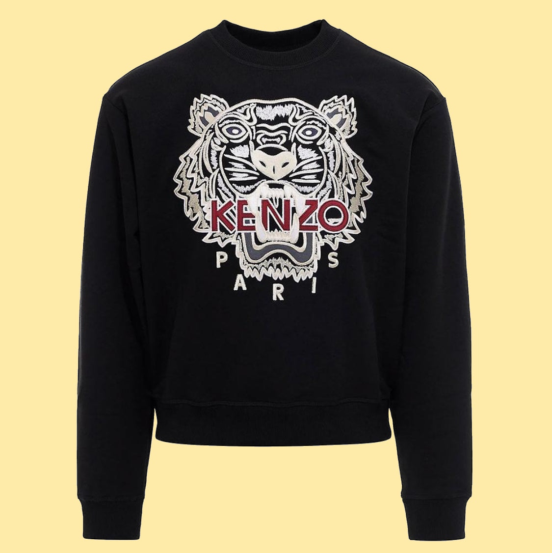 Kenzo Tiger Sweatshirt - Gold/Red