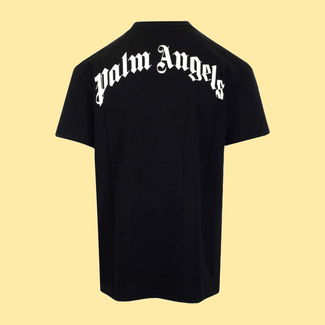 Palm Angels Bear Print T-Shirt - Black