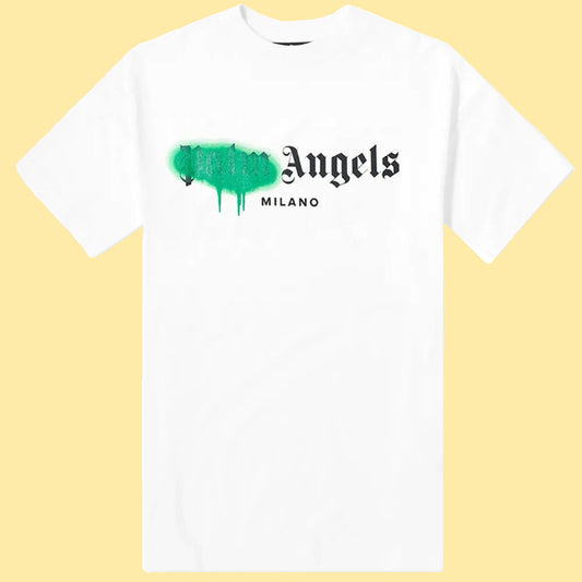 Palm Angels Milano Spray T-Shirt - White